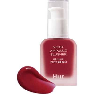 House of Hur - Moist Ampoule Blusher 09 Ruby Red, 20ml - róż w płynie w odcieniu rubinowej czerwieni