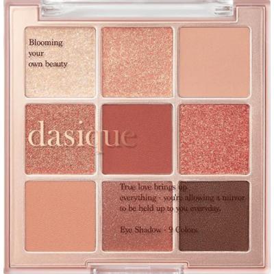 Dasique - Shadow Palette #02 Rose Petal, 7g - paleta 9 cieni do powiek w odcieniach różu i brązu