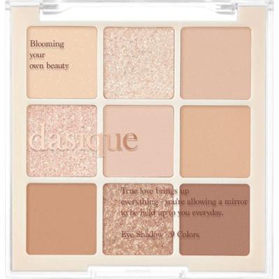 Dasique - Shadow Palette #07 Milk Latte, 8g - paleta 9 cieni do powiek w odcieniach mleczno-kawowych