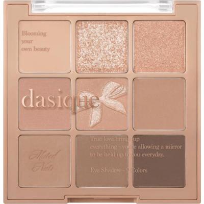 Dasique - Shadow Palette #24 Muted Nuts, 7.5g - paleta 9 cieni do powiek w odcieniach nude