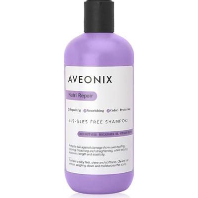 AVEONIX - Nutri Repair SLS-SLES Free Shampoo, 350ml - łagodny odżywczy szampon do włosów