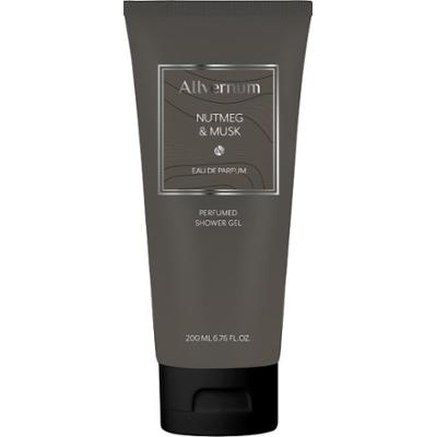 Allvernum - Perfumowany żel pod prysznic Nutmeg & Musk VEGAN, 200ml