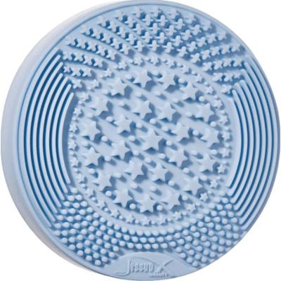 Jessup - Airy Blue Wet&Dry Brush Cleaner, 1 szt. - czyścik do pędzli na sucho i mokro szaro-błękitny