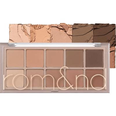 rom&nd - Better Than Palette 05 Shade & shadow Garden, 8 g - paleta 10 cieni do powiek w odcieniach beżowo-brązowych