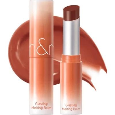 rom&nd - Glasting Melting Balm 15. Pecan Brew, 3.5g - balsam nawilżający do ust w odcieniu karmelowym