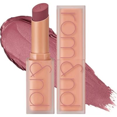 rom&nd - Zero Matte Lipstick 22 Mauve Beans, 3g - matowa pomadka do ust w odcieniu fioletu