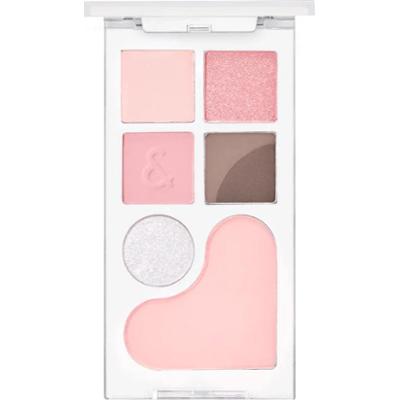 rom&nd - Bare Layer Palette 02 Strawberry Mood, 14g - paleta cieni do powiek z różem w odcieniu różowym