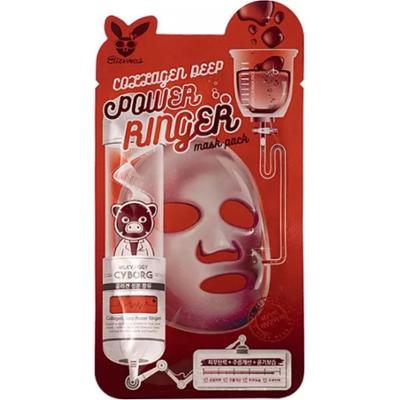 Elizavecca - Collagen Deep Power Ringer Mask Pack, 23ml - maseczka w płachcie z kolagenem