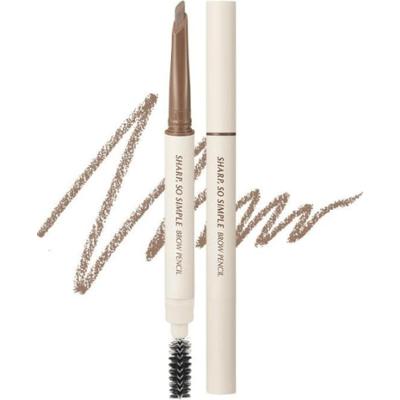 CLIO - Sharp So Simple Brow Pencil #02 Ash Brown, 0.18g - kredka do brwi w odcieniu popielatego brązu