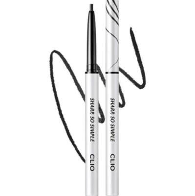 CLIO - Sharp So Simple Waterproof Pencil Liner #01 Black, 0.14g - kredka do oczu czarna