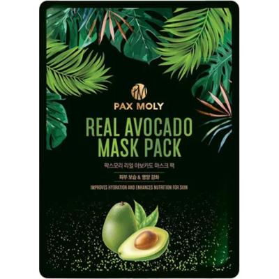 PAX MOLY - Maska w płachcie nawilżająco-odżywcza z ekstraktem z awokado, 25ml