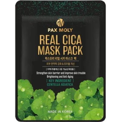 PAX MOLY - Maska w płachcie z wyciągiem z wąkroty azjatyckiej, 25 ml