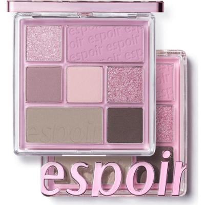 Espoir - Real Eye Palette #04 Mauve Me, 10 g - paleta 7 cieni do powiek w odcieniach mauve
