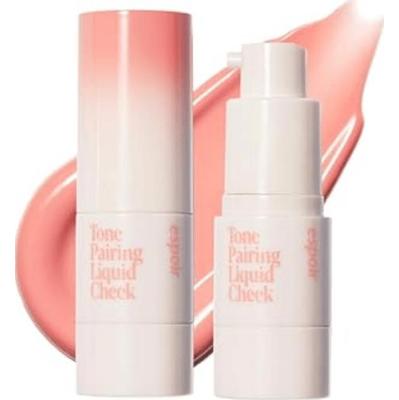 Espoir - Tone Pairing Liquid Cheek #01 Peach Puree, 4 g - róż w kremie w odcieniu jasnej brzoskwini