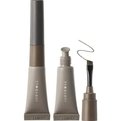 Judydoll - 2 In 1 Eyeliner Eyebrow Gel #02 Dark Brown, 5g - żel do brwi ciemny brąz