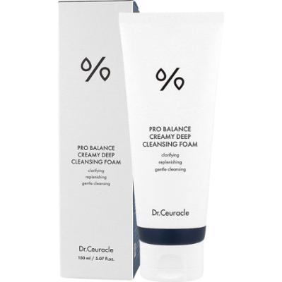 Dr.Ceuracle - Pro Balance Creamy Deep Cleansing Foam, 150 ml - delikatna pianka oczyszczająca do mycia twarzy