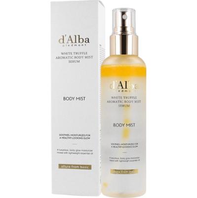 d'Alba – White Truffle Aromatic Body Mist Serum, 180 ml - mgiełka-serum do ciała z białą truflą