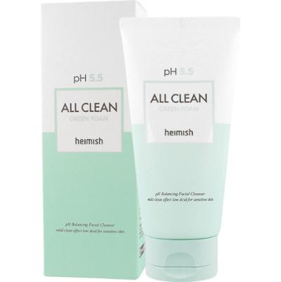 HEIMISH - All Clean Green Foam, 150g - delikatna pianka do mycia twarzy