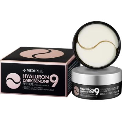 MEDI-PEEL - Hyaluron Dark Benone Peptide 9 Ampoule Eye Patch 60szt - płatki pod oczy z peptydami