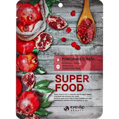 EYENLIP - Super Food Pomegranate mask, 23 ml - maska w płachcie z ekstraktem z granatu
