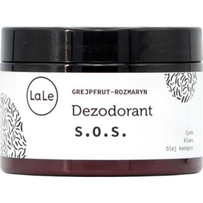 La-Le - Dezodorant SOS - grapefruit, rozmaryn z cynkiem, aloesem i olejem konopnym, 150 ml