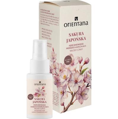 ORIENTANA - Sakura Perfumowana mgiełka nawilżająca do ciała i włosów,50ml