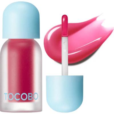 TOCOBO - Juicy Berry Plumping Lip Oil 06 Berry Candy, 4g - odżywczy olejek do ust różowy