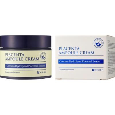 MIZON - Placenta Ampoule Cream, 50 ml - krem do twarzy z ekstraktem z placenty