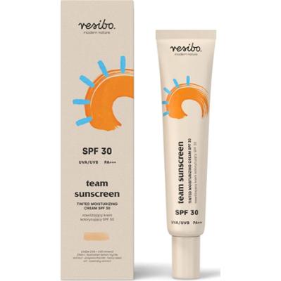 RESIBO - TEAM SUNSCREEN nawilżający krem koloryzujący SPF 30, 40 ml
