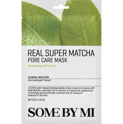SOME BY MI - Real Super Match Pore Care Mask, 20 g - oczyszczająca maseczka do twarzy w płachcie