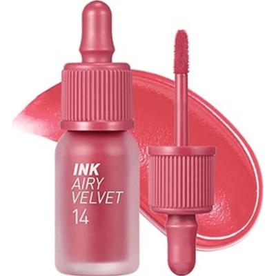 Peripera - Ink Airy Velvet AD #14 Rosy Pink, 4g - tint do ust w odcieniu chłodnego różu