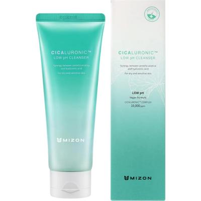 MIZON - Cicaluronic Low pH Cleanser, 120 ml - łagodna pianka oczyszczająca do twarzy