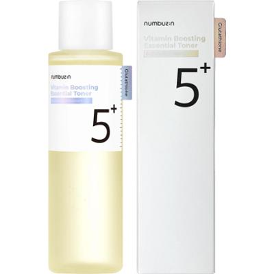 Numbuzin - No.5 Vitamin Boosting Essential Toner, 200ml - rewitalizujący tonik do twarzy