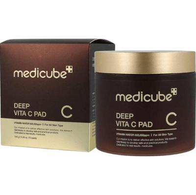 Medicube - Deep Vita C Pad, 70ea - intensywnie rozjaśniające płatki z witaminą C