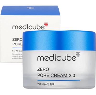 Medicube - Zero Pore Cream 2.0, 50ml - lekki krem nawilżająco-wygładzający do cery z rozszerzonymi porami