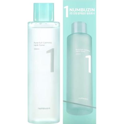 Numbuzin - No.1 Pure-full Calming Herb Toner, 300ml - kojący tonik do twarzy