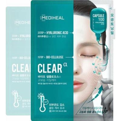 MEDIHEAL - Capsule100 Maska 2-etapowa z kwasem hialuronowym, 23ml+4ml