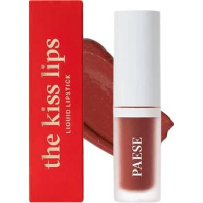 Paese - The Kiss Lips matowa pomadka w płynie 04 Rusty Red, 3.4ml