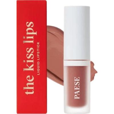 Paese - The Kiss Lips matowa pomadka w płynie 01 Nude Beige, 3.4ml