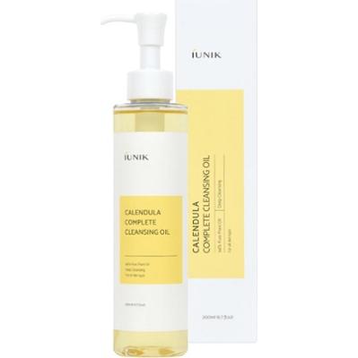 iUNIK - Calendula Complete Cleansing Oil, 200ml - olejek do demakijażu z ekstraktem z nagietka