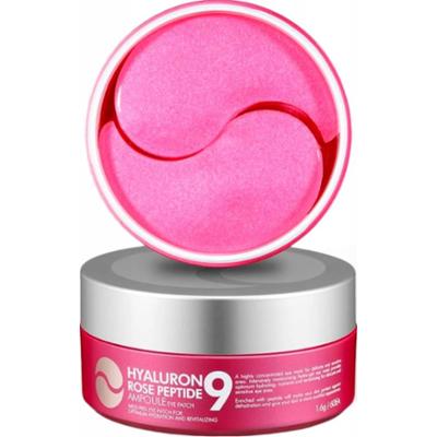 MEDI-PEEL - Hyaluron Rose Peptide9 Ampoule Eye Patch, 60szt - nawilżające hydrożelowe płatki pod oczy