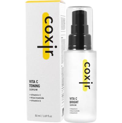 COXIR - Vita C Bright Serum - Serum wygładzające koloryt skóry z witaminą C, 50ml