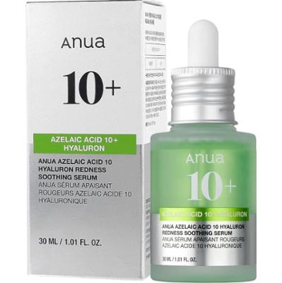 ANUA - Azelaic Acid 10 Hyaluron Redness Soothing Serum, 30 ml - kojące serum do twarzy