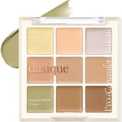Dasique - Pro Concealer Palette #02 Medium Cover, 9g - paleta 9 korektorów do twarzy