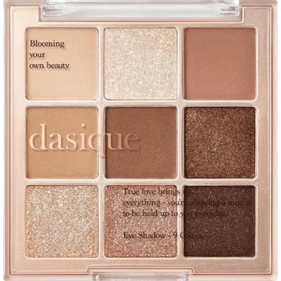 Dasique - Shadow Palette #01 Sugar Brownie, 7g - paleta 9 cieni do powiek w odcieniach brązu