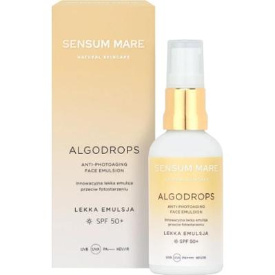 Sensum Mare Algodrops Innowacyjna lekka emulsja przeciw fotostarzeniu SPF50+, 50 ml