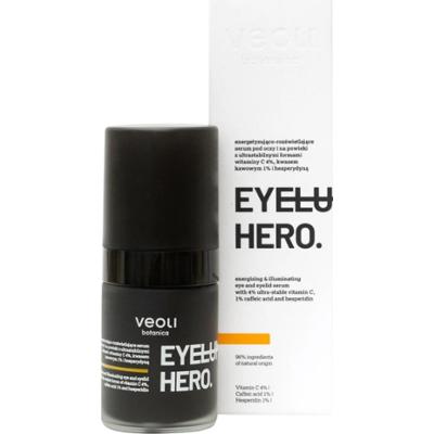 Veoli Botanica - EYELUMINATE HERO Energizing & Illuminating Eye And Eyelid Serum, 15 ml - energetyzująco-rozświetlające serum pod oczy i na powieki