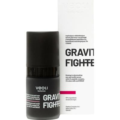 Veoli Botanica- GRAVITY FIGHTER Firming & Rejuvenating Eye And Eyelid Serum, 15 ml - napinająco-odmładzające serum pod oczy i na powieki
