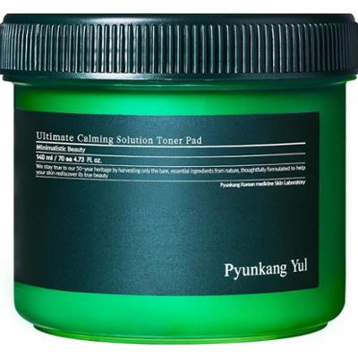 Pyunkang Yul - Ultimate Calming Solution Toner Pad, 70 szt - kojące płatki tonizujące do twarzy