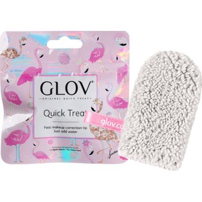 GLOV - Quick Treat Silver Stone, 1 szt - mała rękawiczka do korekt makijażu